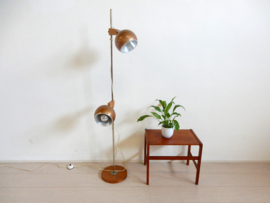 Vintage vloerlamp design bollamp jaren 60