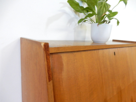 retro vintage kast secretaire bureau jaren 60