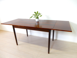 XL retro vintage eettafel tafel jaren 60 palissander hout