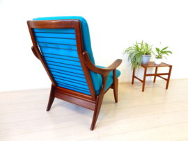 retro vintage De ster Gelderland fauteuil stoel jaren 60 teak