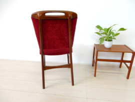 retro vintage stoel eetkamerstoel jaren 60 design teak