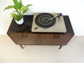 retro vintage kast dressoir jaren 60 lp kast platen tv kast
