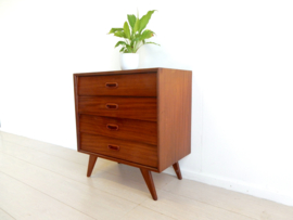 retro vintage ladekast kast dressoir jaren 60 teak