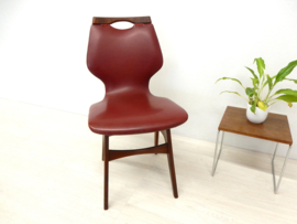 retro vintage stoel eetkamerstoel jaren 60 design teak