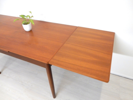 XL vintage eettafel tafel jaren 60 hout uitschuiftafel