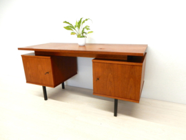 retro vintage bureau jaren 60 teakhout