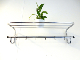 vintage kapstok jaren 50 / 60 chroom metaal