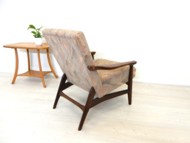 vintage fauteuil jaren 60 stoel design teak