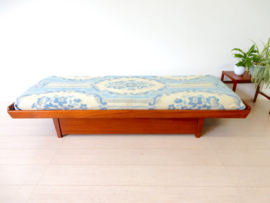 retro vintage daybed slaapbank bank bed jaren 60 teak