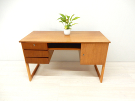 retro vintage bureau jaren 60 / 70 hout laden