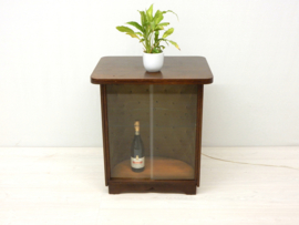 retro vintage kast barkast bar jaren60 vitrinekast drankkast