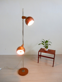 Vintage vloerlamp design bollamp jaren 60