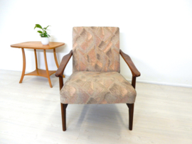 vintage fauteuil jaren 60 stoel design teak