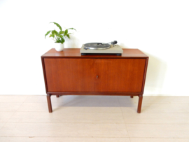 retro vintage kast lp kast dressoir tv meubel jaren 60 platenkast