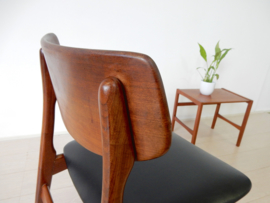 vintage stoelen jaren 60 teakhout
