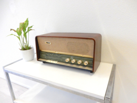 retro vintage radio jaren 60 philips teakhout