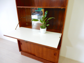 retro vintage boekenkast kast dressoir jaren 60