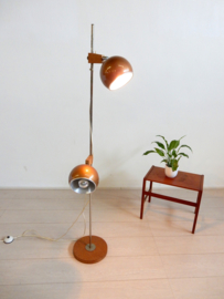 Vintage vloerlamp design bollamp jaren 60