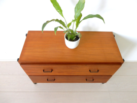 Vintage ladekast laag model jaren 60