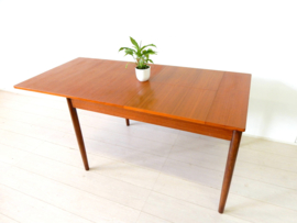 retro vintage eettafel tafel jaren 60 teak