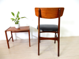 retro vintage stoel eetkamerstoel jaren 60 teak