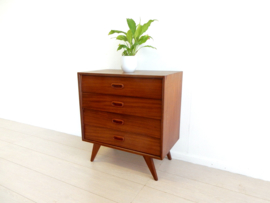 retro vintage ladekast kast dressoir jaren 60 teak