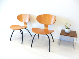 Vintage Plywood Fauteuil Stoel Design Jaren 80 Ikea