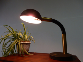 XL retro vintage lamp tafellamp Bureaulamp jaren 70 / 80