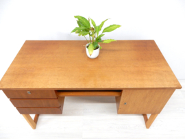 retro vintage bureau jaren 60 / 70 hout laden