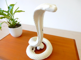 vintage keramiek cobra slang beeld jaren 70 Les Arcades