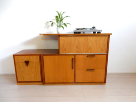 Vintage dressoir lp kast