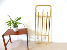 retro vintage kapstok jaren 70 goud kleur