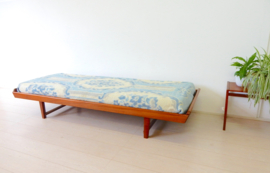 retro vintage daybed slaapbank bank bed jaren 60 teak