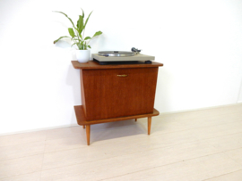 Vintage dressoir lp kast jaren 60 platenkast