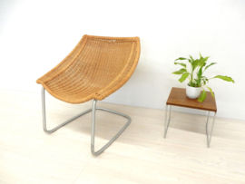 Vintage fauteuil stoel design bas van pelt ? papercord stoel