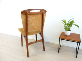 retro vintage stoel eetkamerstoel jaren 60 design teak