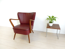 vintage club fauteuil cocktail fauteuil stoel jaren 50 / 60