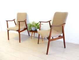 retro vintage fauteuil stoel hoog model design jaren 60 Webe stijl