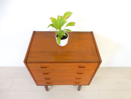 retro vintage ladekast kast dressoir jaren 60 teak