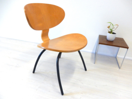 Vintage Plywood Fauteuil Stoel Design Jaren 80 Ikea