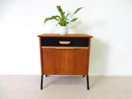 klein retro vintage ladekast kast dressoir tv meubel jaren60