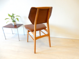 vintage stoel eetkamerstoel jaren 60 design mid century