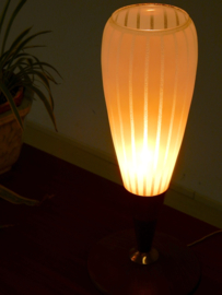 retro vintage lamp tafellamp dressoir lamp jaren 50