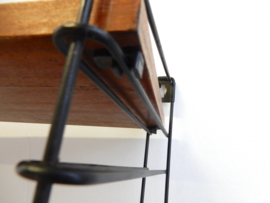 vintage tomado kast wandmeubel boekenkast jaren 60 teak