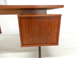 retro vintage bureau jaren 60 teakhout