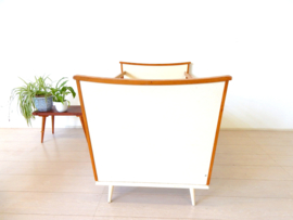retro vintage babybed ledikant bed jaren 50 / 60
