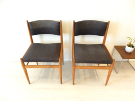 retro vintage stoel eetkamerstoel jaren 60