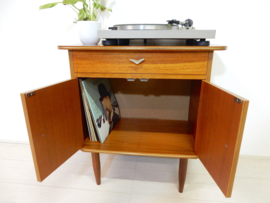 retro vintage kast dressoir jaren 50 tv kast lp kast platen