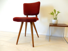 retro vintage stoel eetkamerstoel jaren 50 60 stoelen