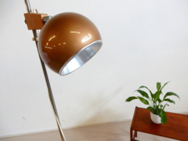 Vintage vloerlamp design bollamp jaren 60